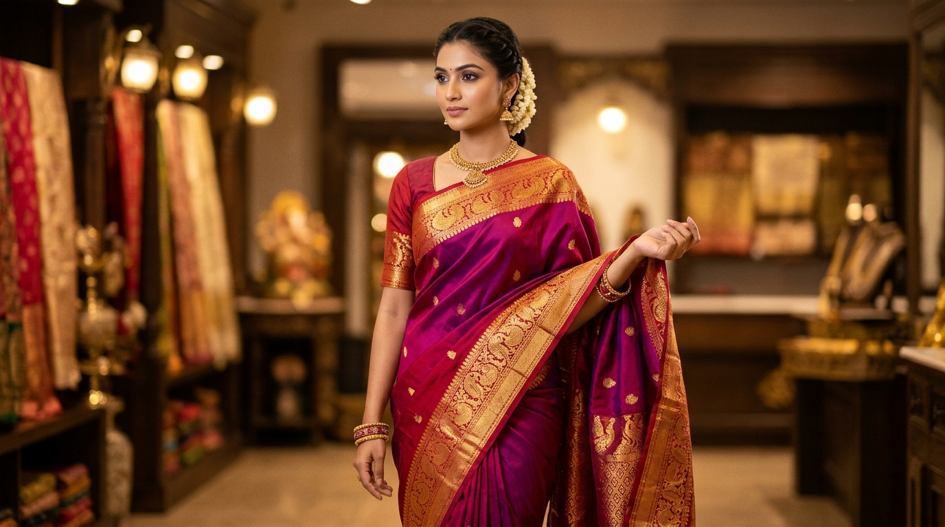 Sre Attham Silks Authentic Silk Saree Boutique